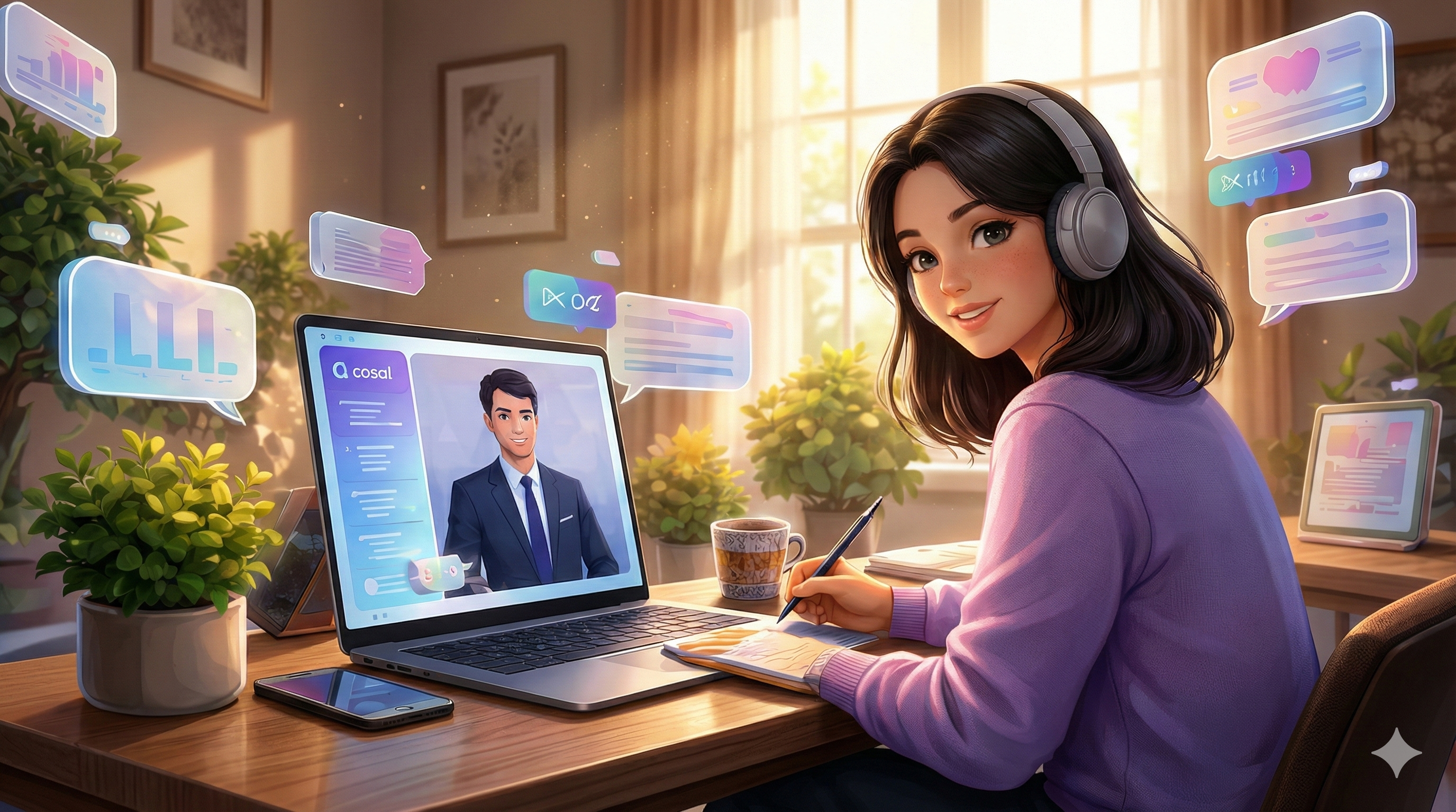 Interview Assistant InterviewAI - AI-Powered Mock Interview Practice